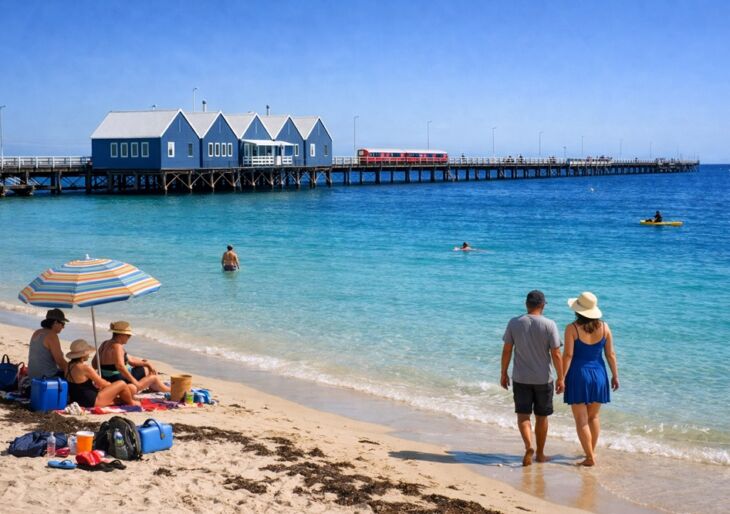 busselton beach area