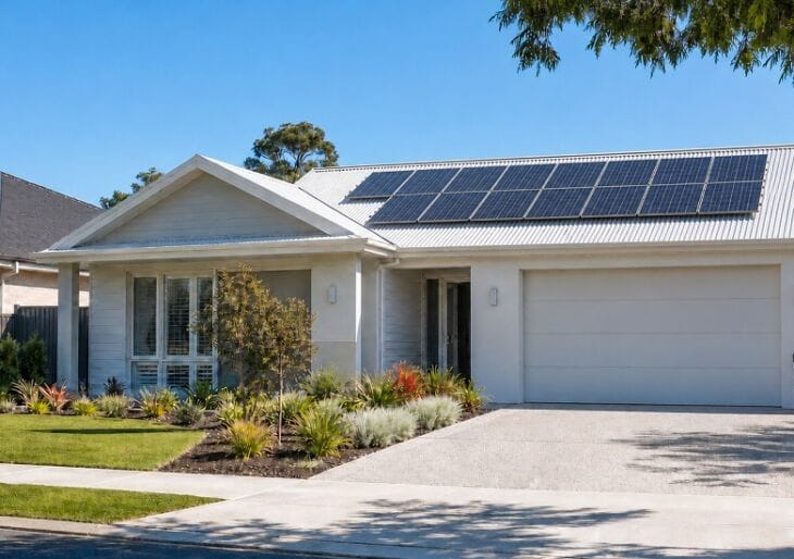 self sufficient solar powered home in the Southwest