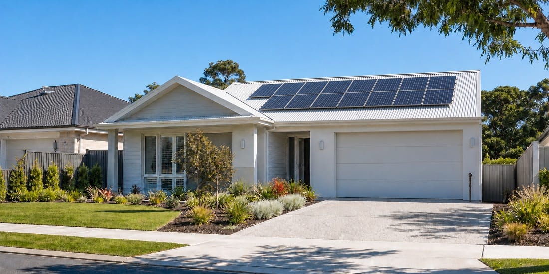 self sufficient solar powered home in the Southwest